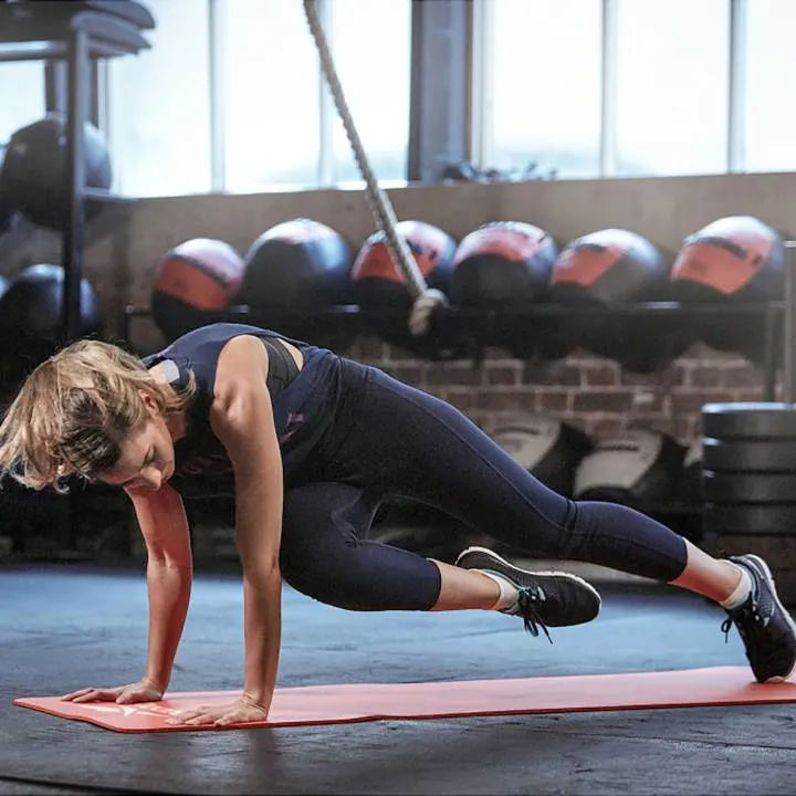 Reebok Training Mat - 7mm - Red fra Reebok