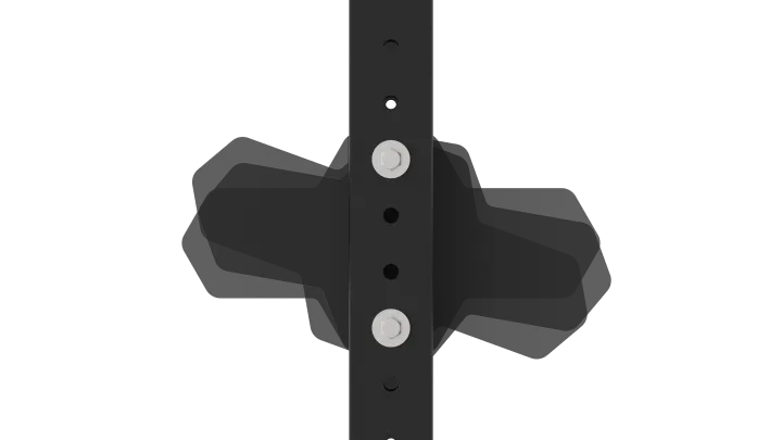 Crossmaxx XL Dumbbell Shelf 180 cm fra Crossmaxx