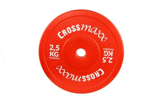 Crossmaxx Hollow teknikk vektskive 2,5 kg Red fra Crossmaxx