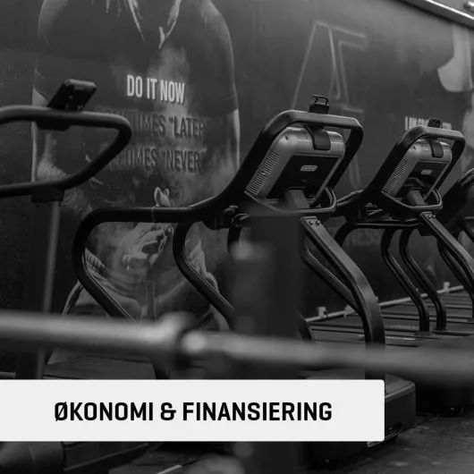 Les om finansiering og økonomi hos Fitness Engros