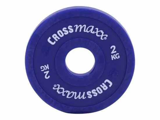 Crossmaxx ELITE Fractional Vektskive 2 kg Blue