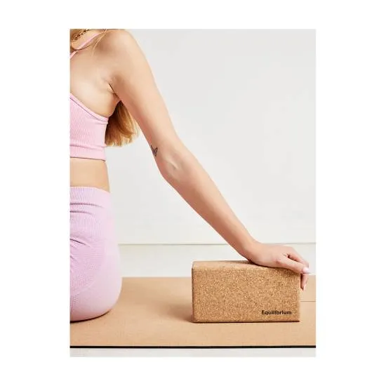 Equilibrium Natura Yoga Blokk Cork fra Equilibrium