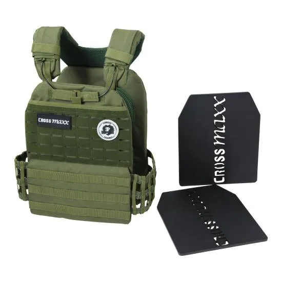 Crossmaxx Tactical Vektplater til Vektvest 1,7 kg (Sett) fra Crossmaxx Crossmaxx Tactical Vektplater til Vektvest 1,7 kg (Sett) fra Crossmaxx