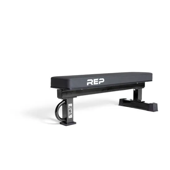 REP Fitness FB-5002 Flat Bench - Mat Black