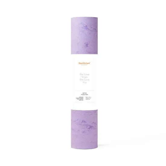 Equilibrium Initia yogamatte i fargen Lilac Marble