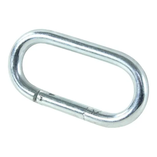 Lifemaxx Oval Karabinkrok 10 x 100 mm fra Lifemaxx Lifemaxx Oval Karabinkrok 10 x 100 mm fra Lifemaxx
