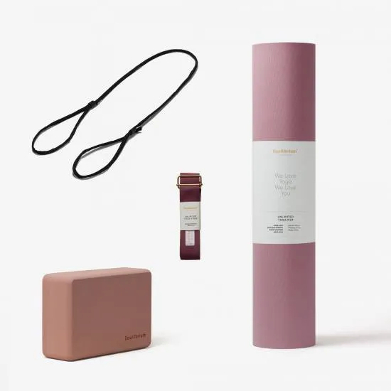 Equilibrium Unlimited Yoga Bundle - Old Rose