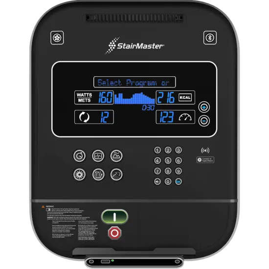 StairMaster 8 Series FreeClimber LCD Display Stepmaskin fra StairMaster