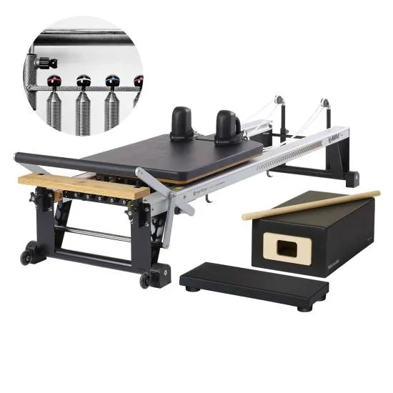 Merrithew V2 Max Reformer Bundle med High Precision Gearbar