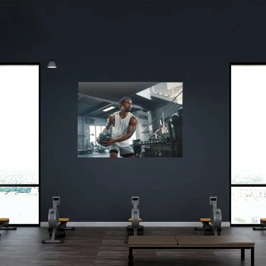 Plakat Ball 70 x 50 cm fra Fitness Engros