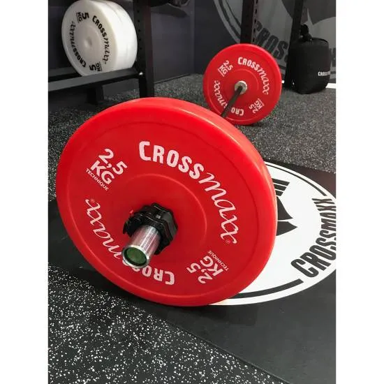 Crossmaxx Hollow teknikk vektskive 2,5 kg Red fra Crossmaxx