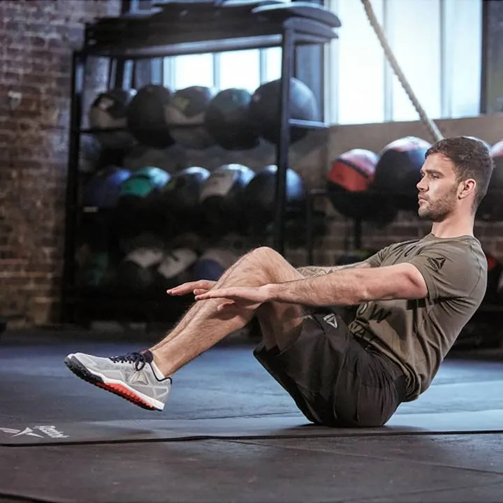 Reebok Training Mat - 7mm - Black fra Reebok