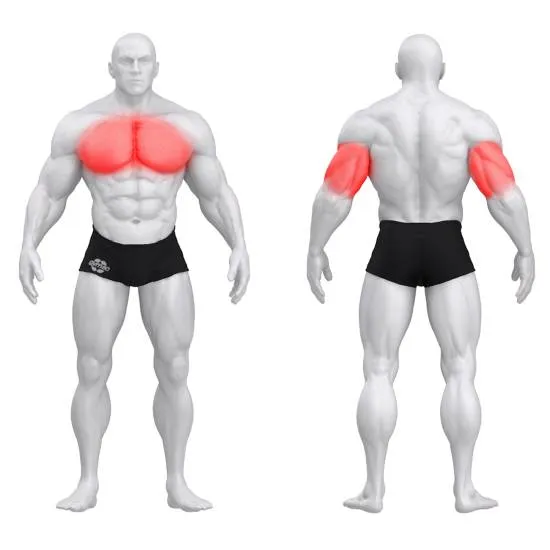 gym80 Outdoor Standing Chest Press fra gym80 gym80 Outdoor Standing Chest Press fra gym80