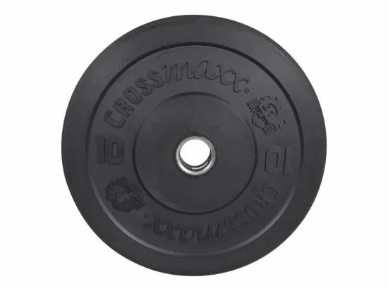 Crossmaxx Bumper Plate 10 kg Sort