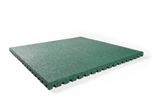 Granuflex Crossfit  Gummiflise 1000x1000x43 mm Green