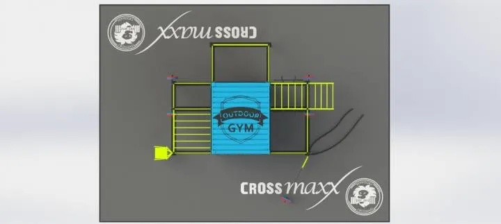 Crossmaxx Container Gym fra Crossmaxx