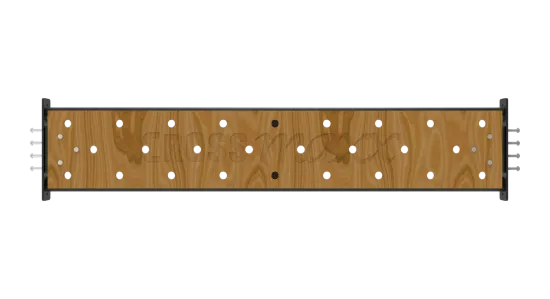 Crossmaxx XL Peg board F/Rig 180 cm fra Crossmaxx Crossmaxx XL Peg board F/Rig 180 cm fra Crossmaxx