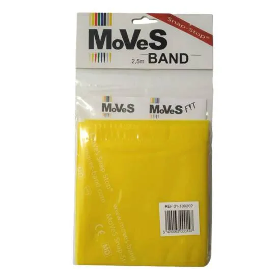 MSD-Band Flat Treningsstrikker Light 2,5 m Gul (10 Stk) fra MSD-Band MSD-Band Flat Treningsstrikker Light 2,5 m Gul (10 Stk) fra MSD-Band