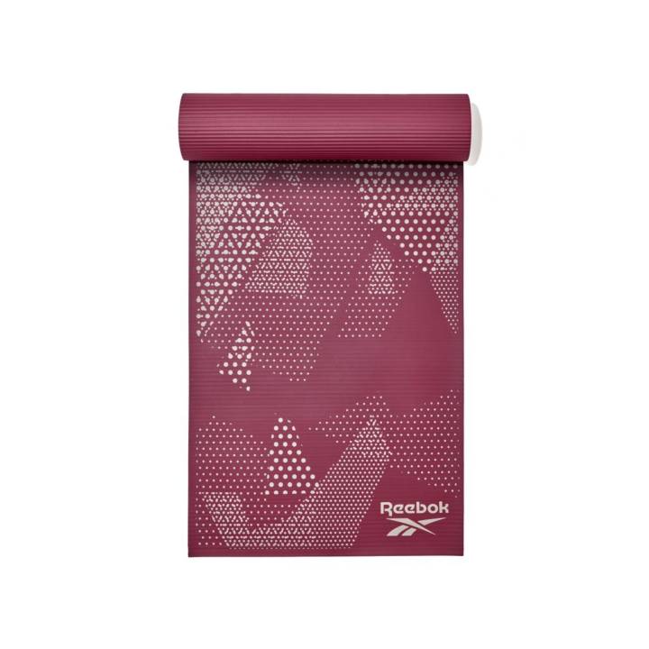 Reebok Fitness Mat - Maroon Halftone fra Reebok