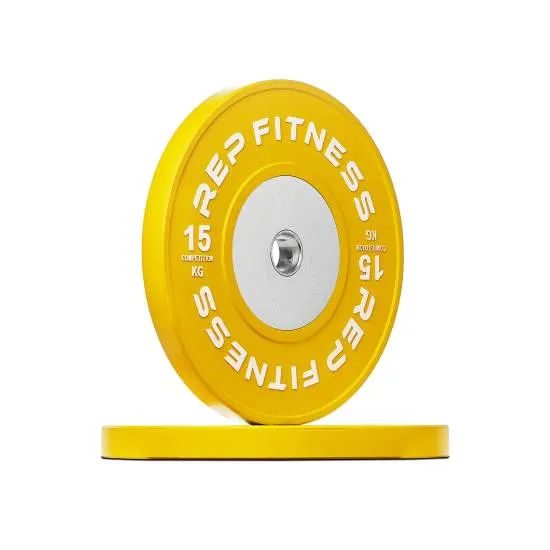 REP Fitness Competition Bumper Plate 15 kg fra REP Fitness