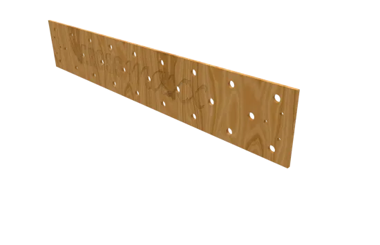 Crossmaxx XL Peg board F/Rig 180 cm fra Crossmaxx Crossmaxx XL Peg board F/Rig 180 cm fra Crossmaxx