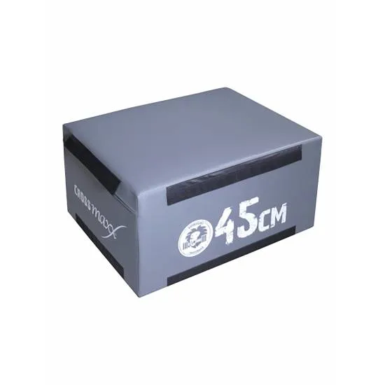 Crossmaxx Soft Plyo Box 45 cm Grey fra Crossmaxx Crossmaxx Soft Plyo Box 45 cm Grey fra Crossmaxx