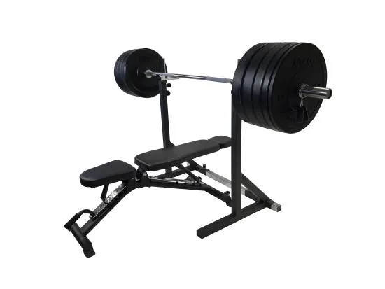 SQ&SN Styrkesett 150 kg m/Benk & Squat Rack