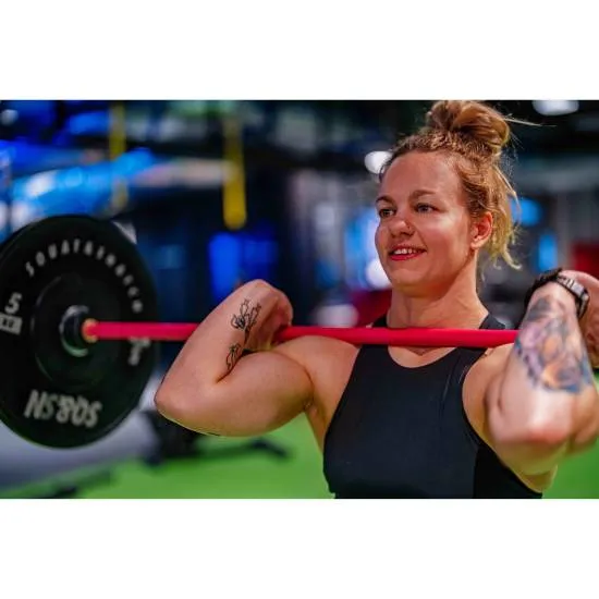 SQ&SN Olympisk Competition Vektstang 15 kg Rosa fra SQ&SN SQ&SN Olympisk Competition Vektstang 15 kg Rosa fra SQ&SN